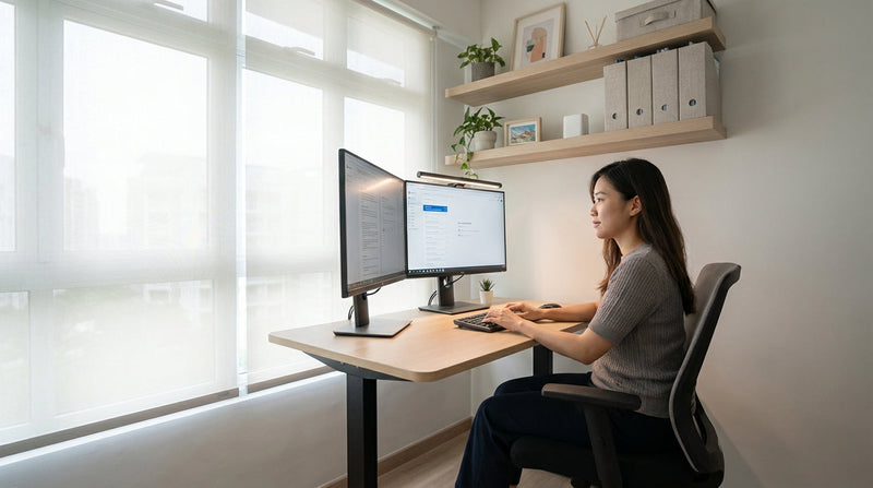 How to Design a Productive Home Office in Singapore (Small Rooms)