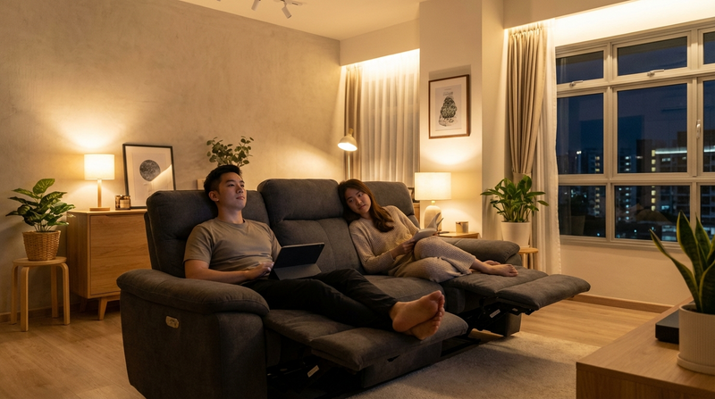 Recliner Sofa or Regular Sofa? Here's What Most Singaporeans Get Wrong