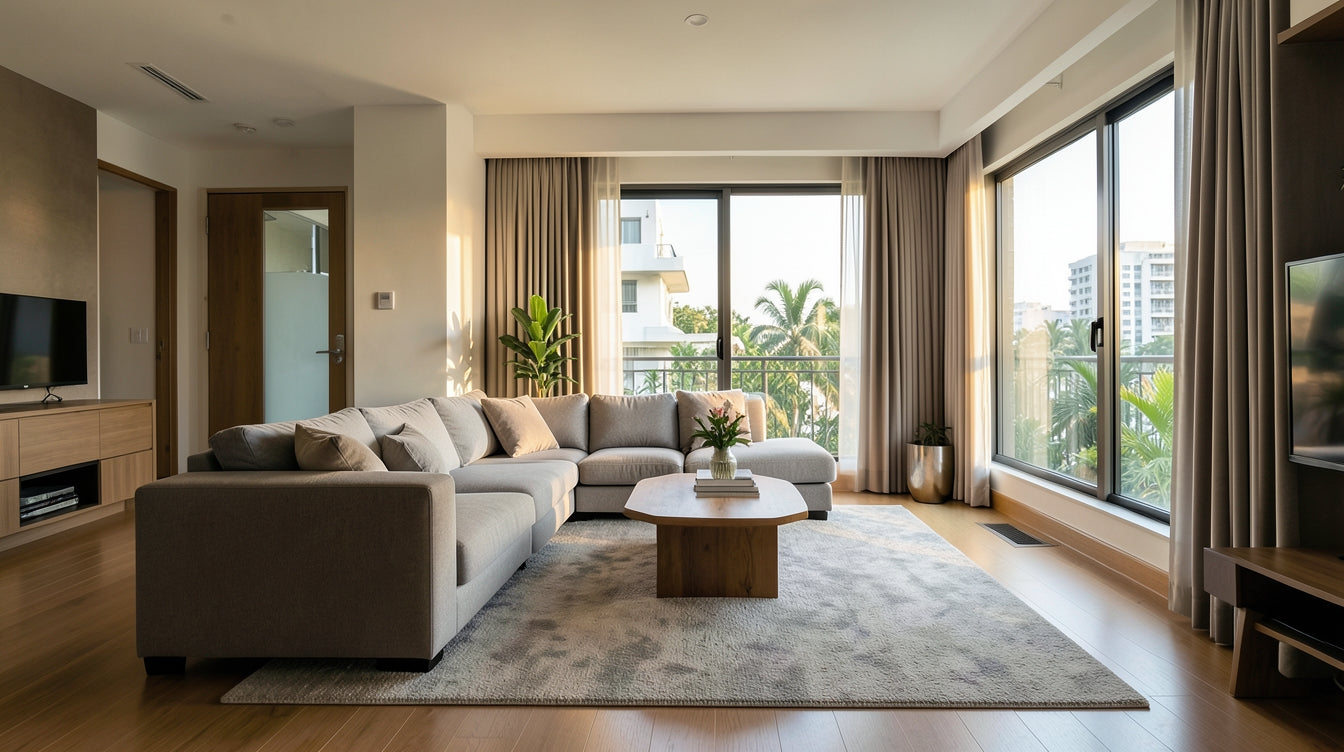 2-Seater vs 3-Seater vs L-Shaped: Choosing the Right Sofa Size - Singapore Home Interior