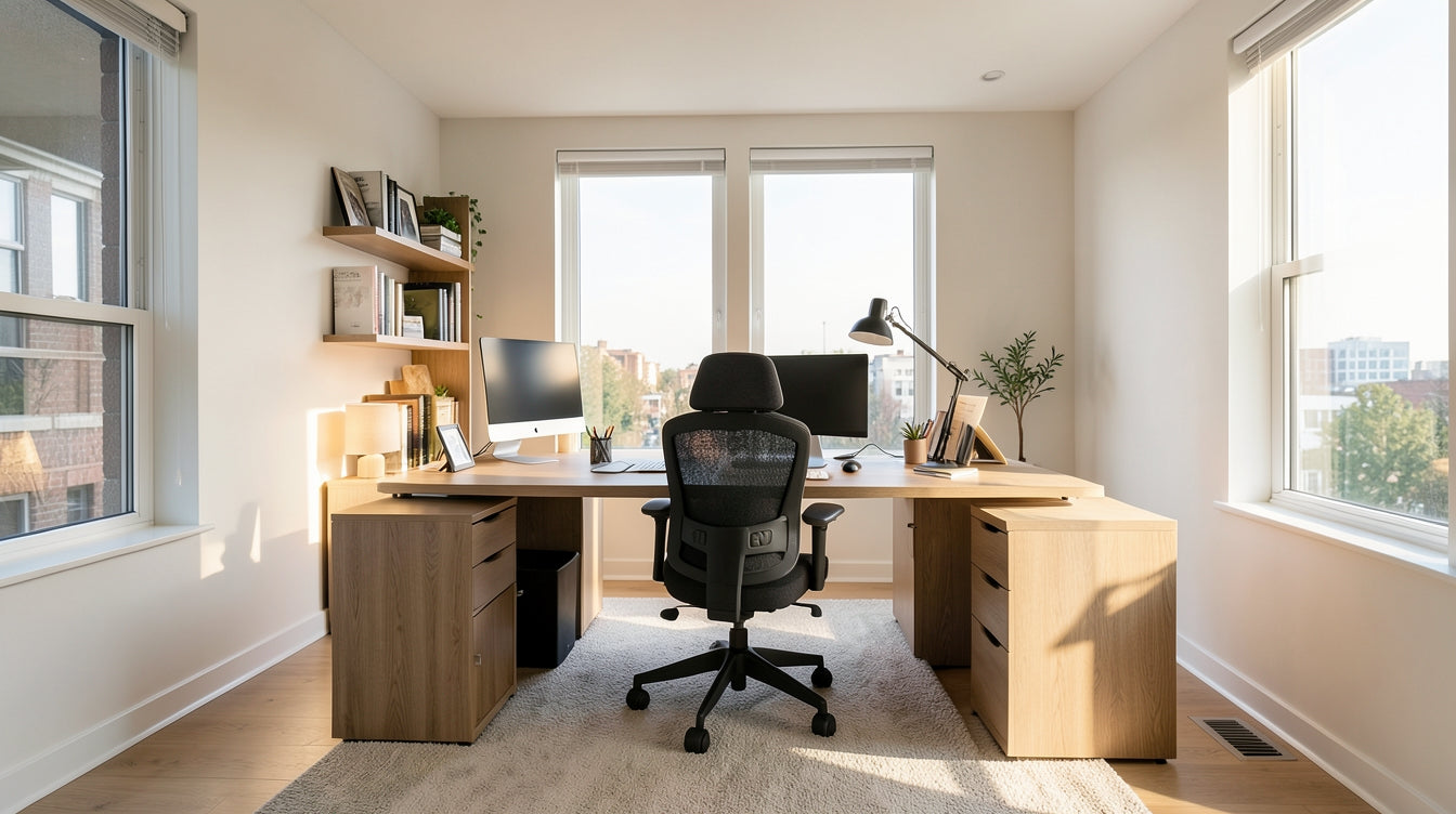 Setting Up a Home Office in Your BTO Without Wasting Space - Singapore Home Interior
