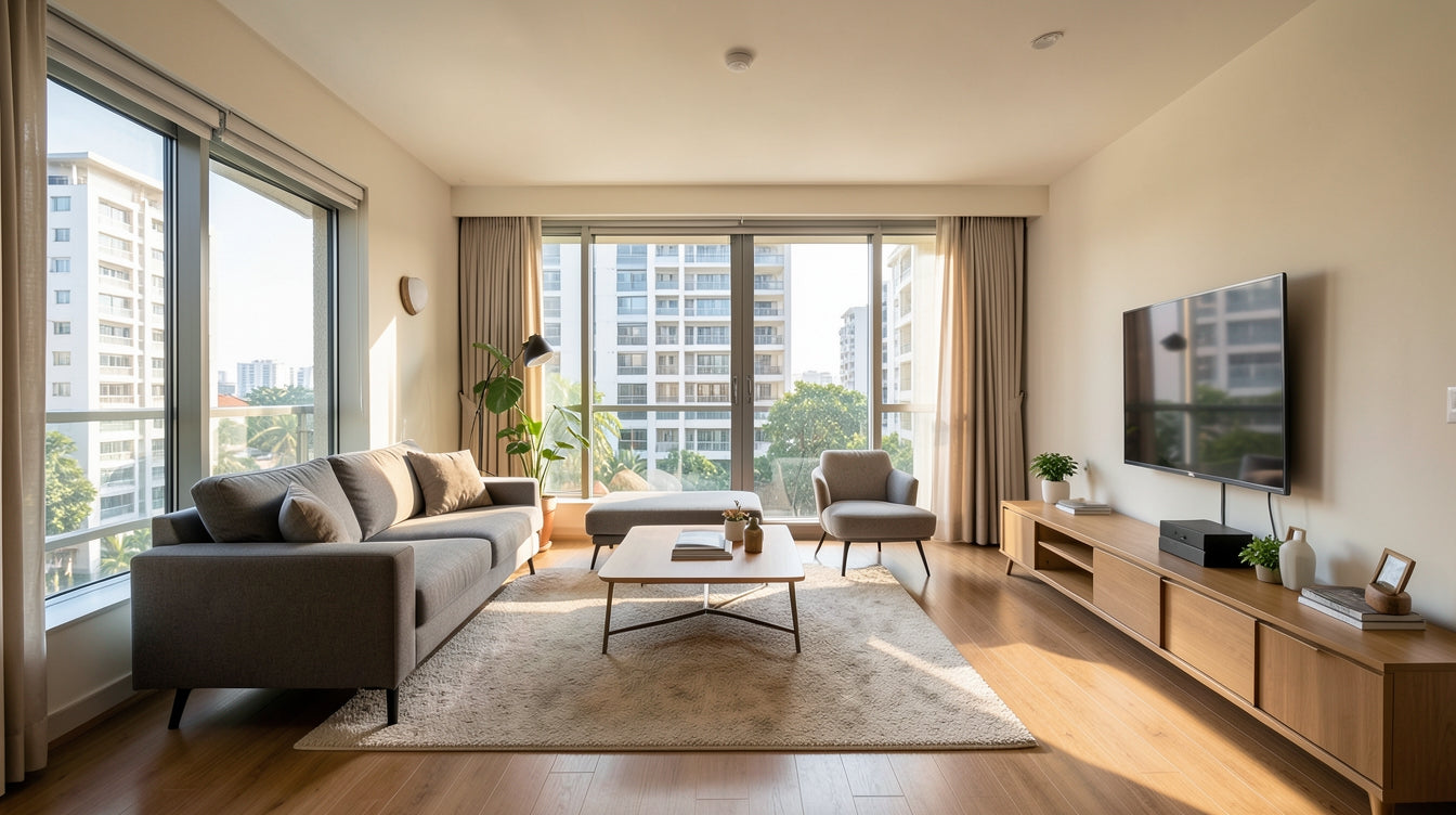 Does Room Colour Really Make Spaces Look Bigger? - Singapore Home Interior