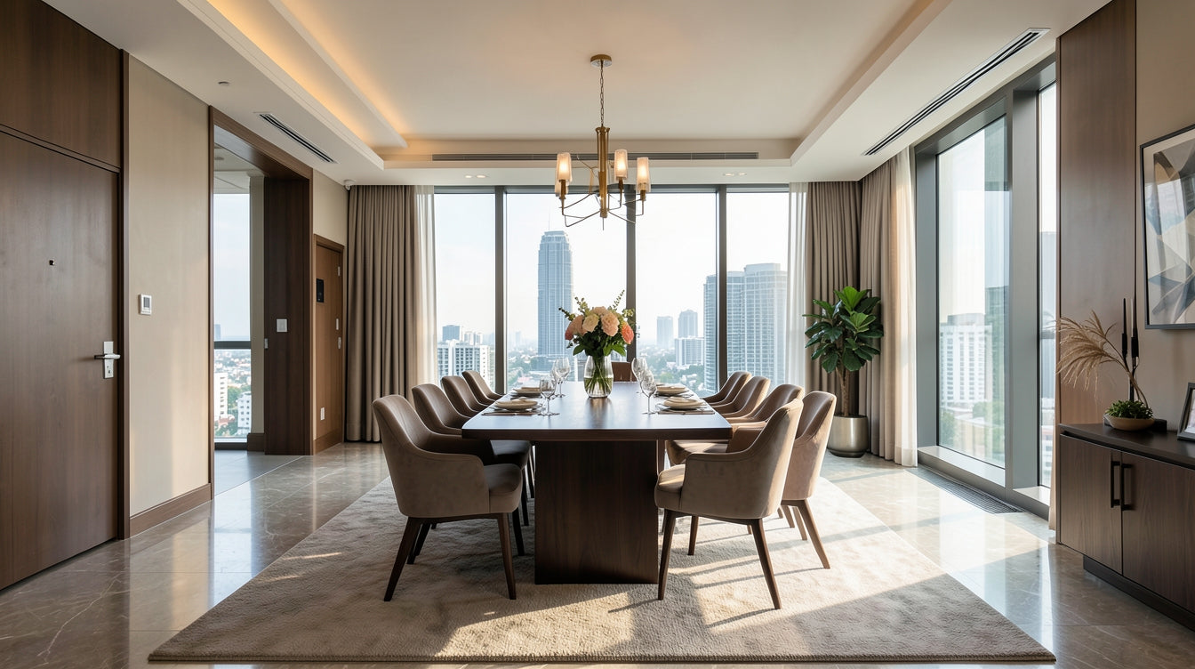 The Joy of a Really Comfortable Dining Area - Singapore Home Interior
