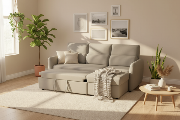 Lira Fabric Sofa Bed