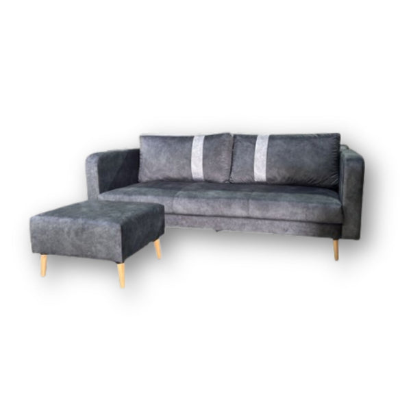 Zeno 3-Seater Fabric Sofa