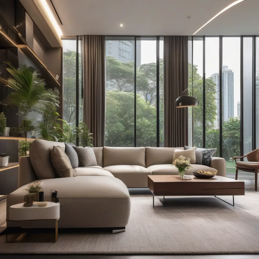 Best Sofa Layouts for a 4-Room BTO Living Room