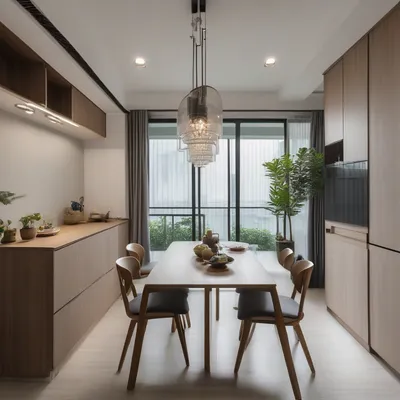 Creating a Dining Space in an Open-Concept BTO