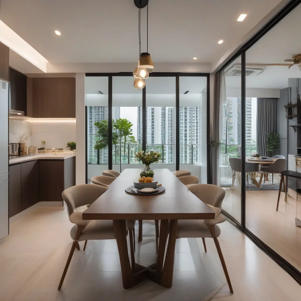 How to Plan a Dining Area Without a Separate Dining Room