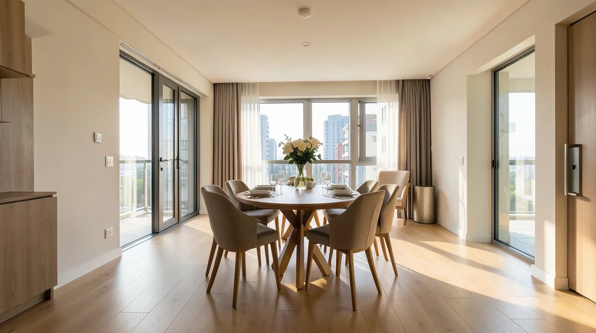 The Complete Guide to Dining Table Shapes for Small Singapore Homes