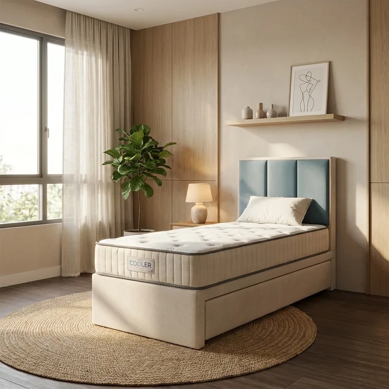 Single Bed + 2 Free Mattresses