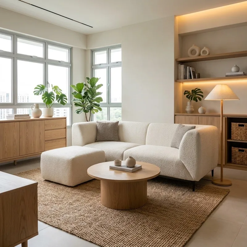 3-Seater Sofa with Ottoman