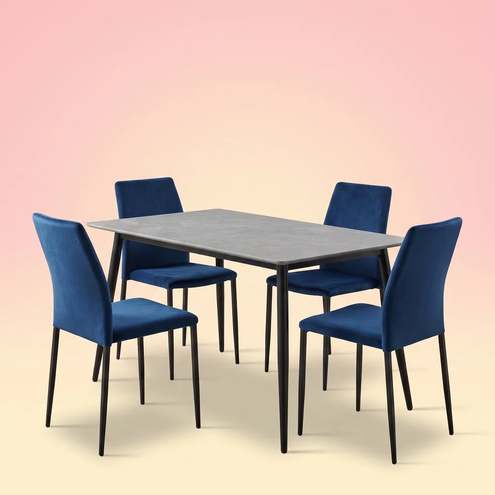 Modern Sintered Stone Dining Set