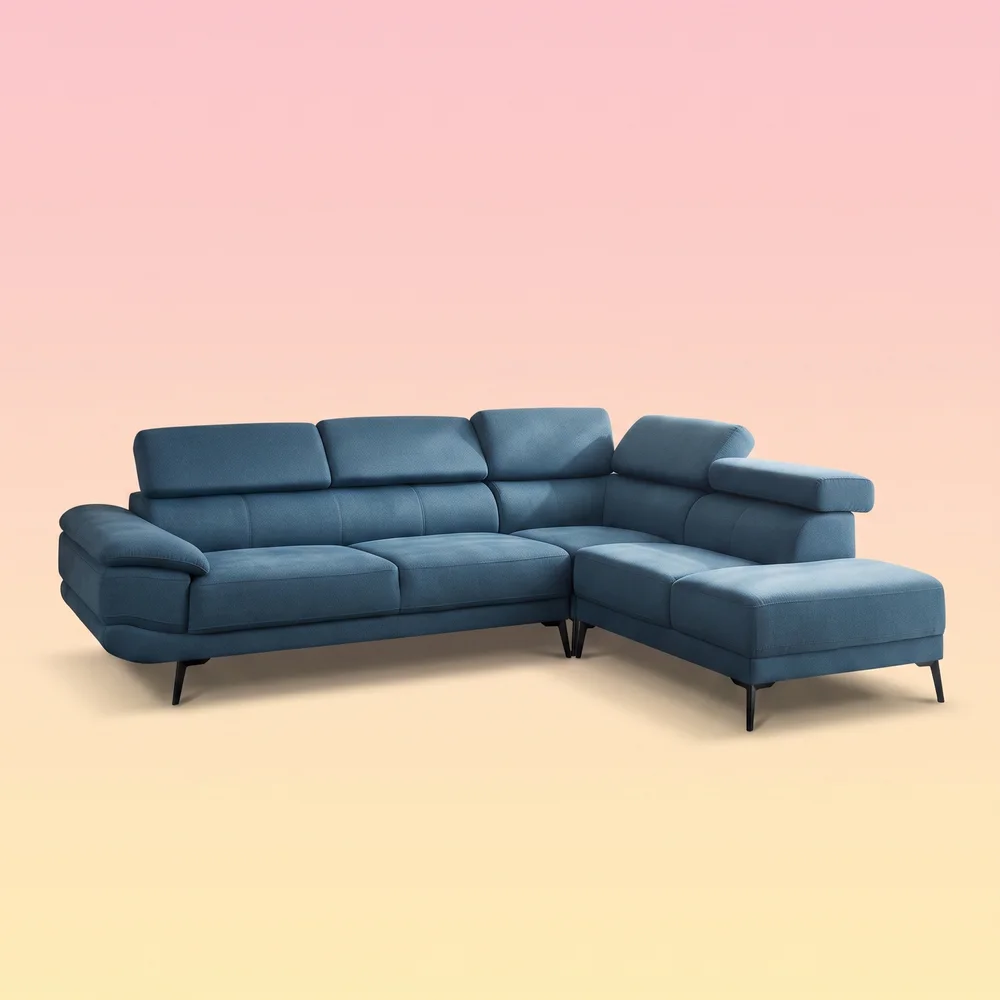 Rilo L-Shape Fabric Sofa