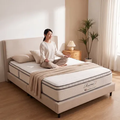 Rucas Cool Comfort Gel Mattress in a Singapore bedroom
