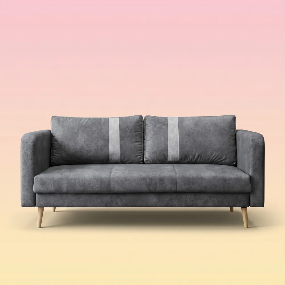 Zeno 3-Seater Fabric Sofa